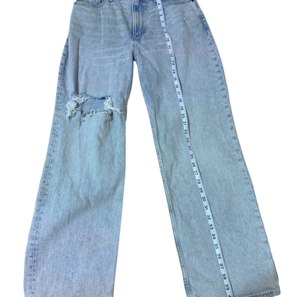 Abercrombie & Fitch Light Blue Flare Jeans - Picture 3 of 7